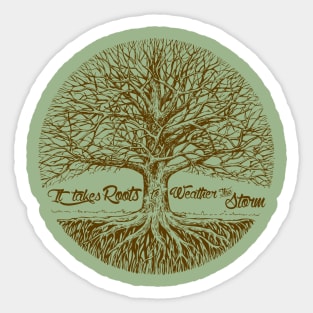 Roots Sticker